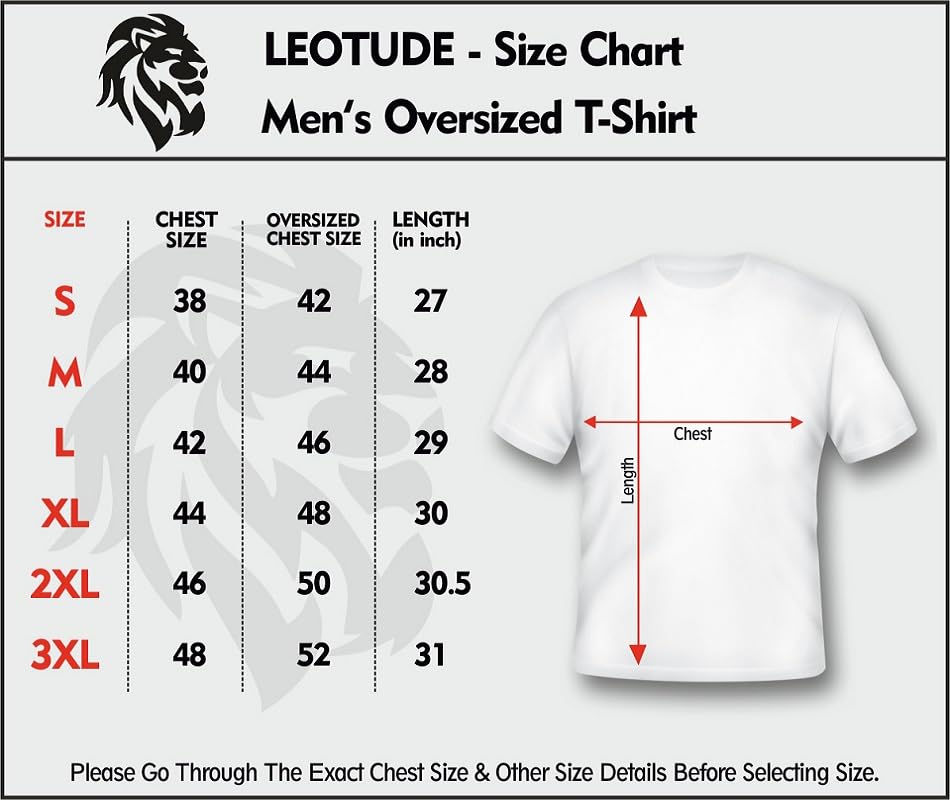 LEOTUDE Men's Cotton Regular Fit Half Sleeve Oversized Tshirt, Round Neck Longline Drop Shoulder | ful Printed Combo T-Shirt (Pack of 3)