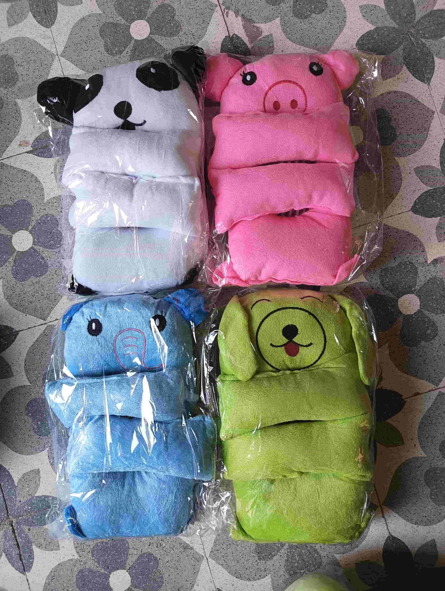 Baby Shaping Head Support Pillow - Assorted Colour - FabricFlair