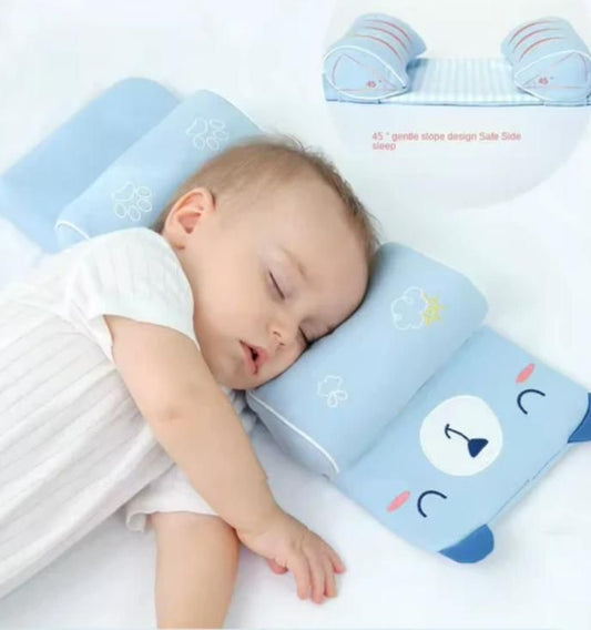 Baby Shaping Head Support Pillow - Assorted Colour - FabricFlair