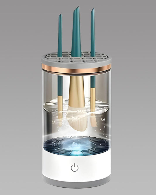 Make Up Brush Cleaner,Electric Brush Cleaner, USB Rechargeable Automatic Deep Cosmetic Cleaning Device - FabricFlair